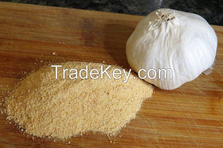 Dehydrated garlic powder
