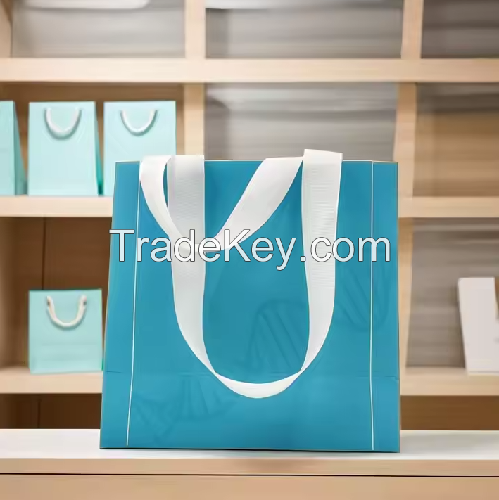 High Quality Luxury Kraft Paper Tea Bags with Custom Logo Flexo Printing for Wine Packaging Clothing Shoes Underwear Socks Gifts
