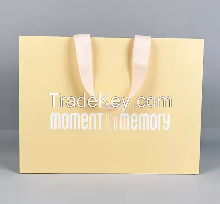  Large Square Bottom Paper Bag Flower Bouquet Packing Hand Carry Paper Bags