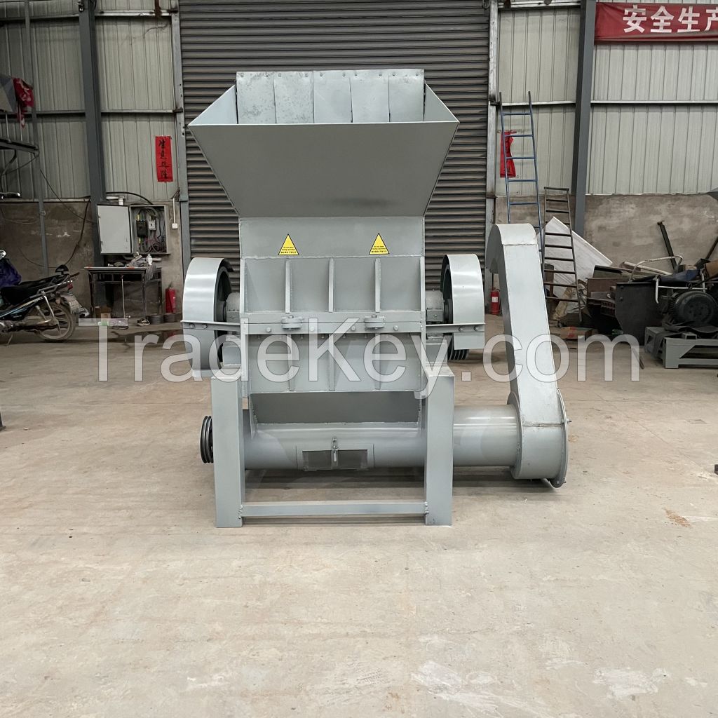 Waste Lump Plastic Crushing Machine Prices Plastic Bottle Crusher Machine PE/PP/PVC/PET/ABS Plastic Shredder
