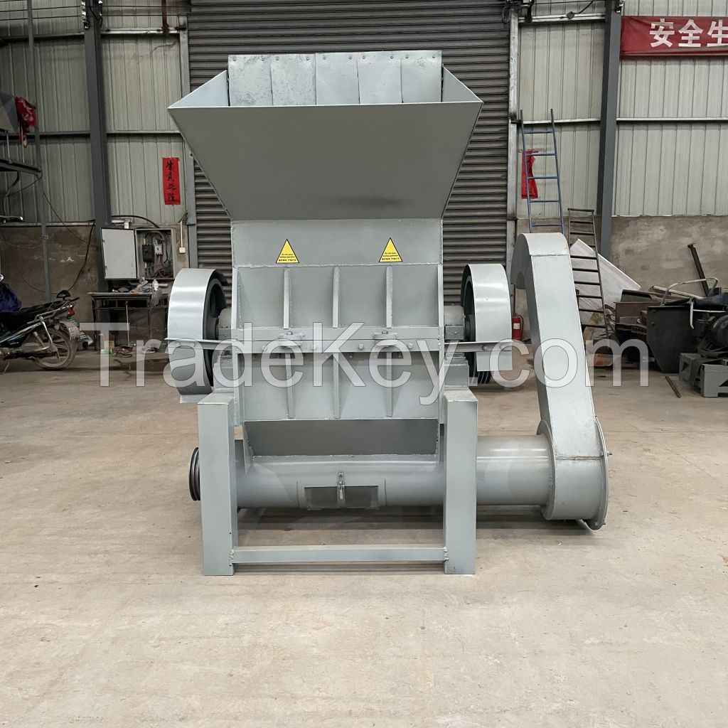 Waste Lump Plastic Crushing Machine Prices Plastic Bottle Crusher Machine PE/PP/PVC/PET/ABS Plastic Shredder