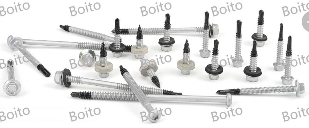 M12 hexagonal flange self-tapping nails