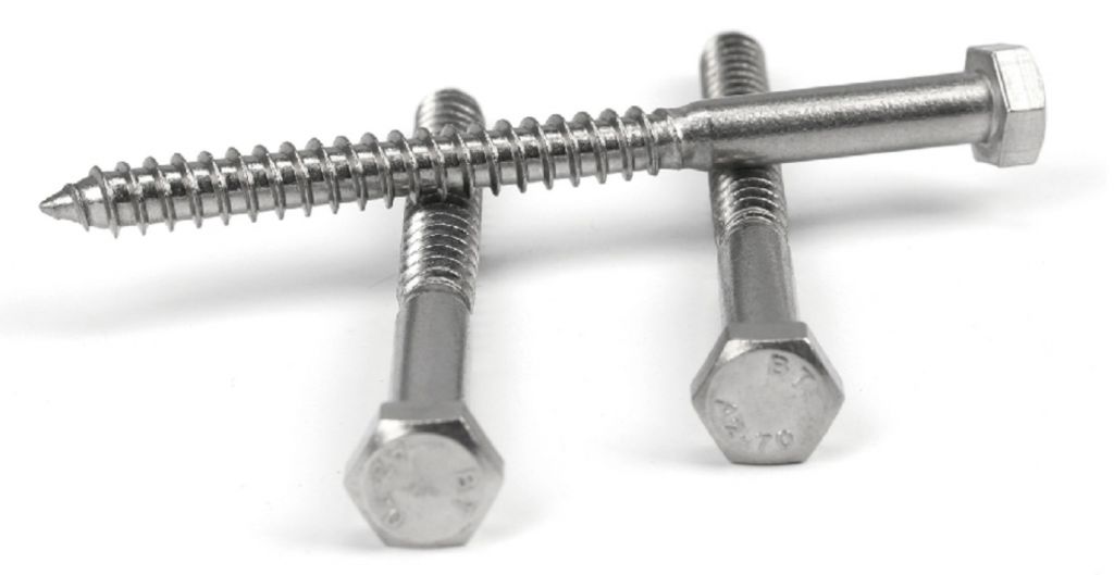 Stainless steel outer hexagonal self-tapping nails