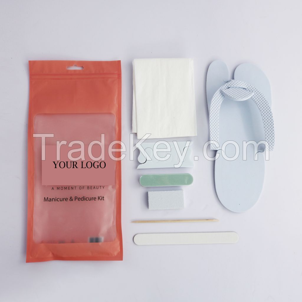 9 pcs Disposable Pedicure Kit 9 in 1 Pedicure Set with Your Logo