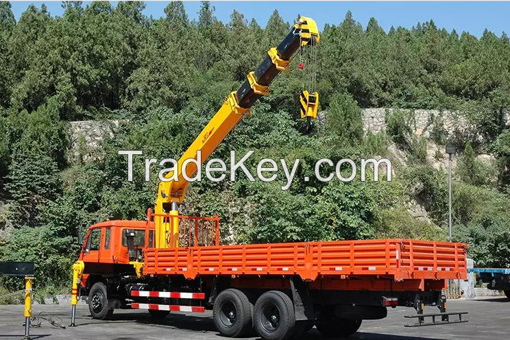Official Brand XCM-G Truck Mounted Crane SQS100-4 4Ton Telescoping Boom for Sale