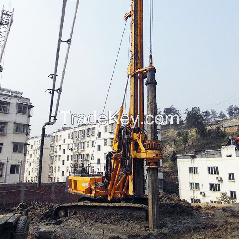 China Famous Supplier XR260D 200kN Crawler Hydraulic Rotary Drilling Rig