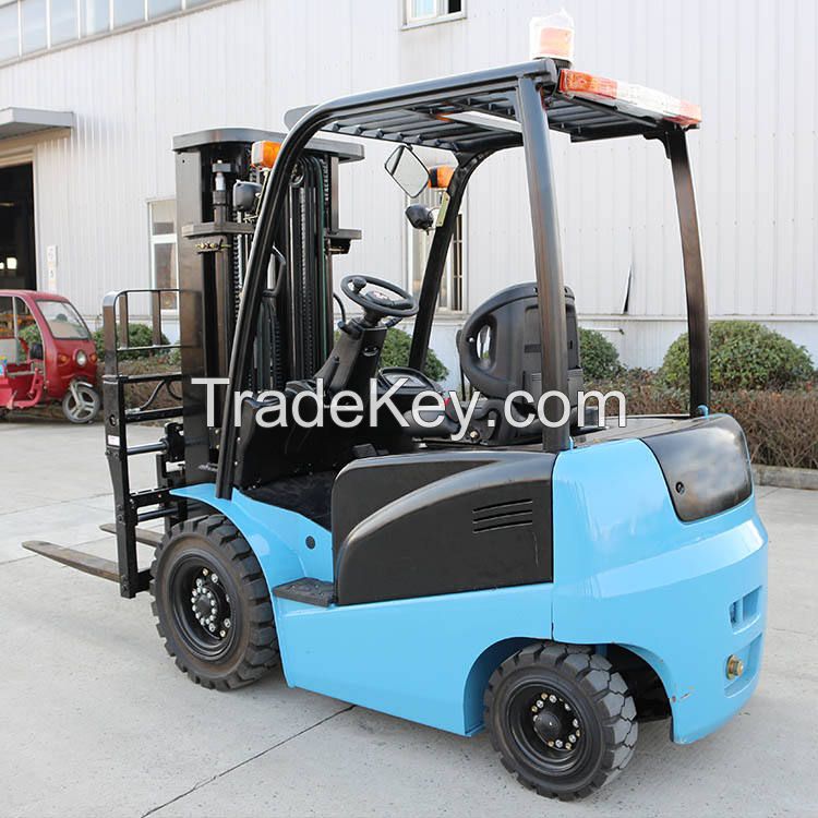 China 4 X 4 Forklift CPD35 3500kg Electric Fork-lift Truck Factory Price