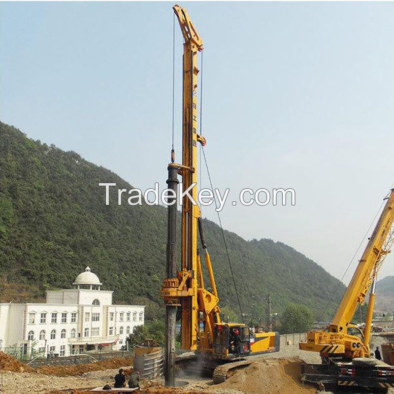 China Famous Supplier XR260D 200kN Crawler Hydraulic Rotary Drilling Rig