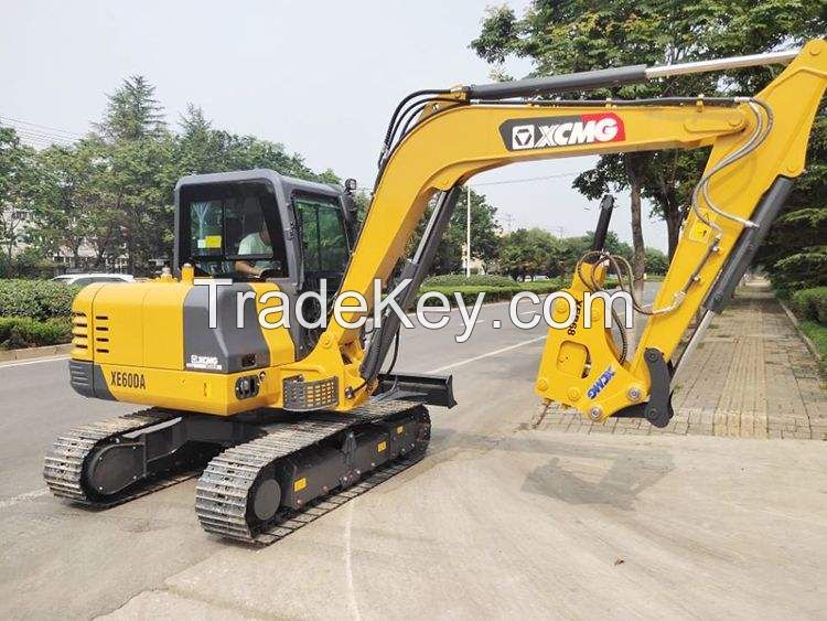 Multifunction Excavators XE60DA 6 Ton Small Rock Breaker Crawler Excavator for Sale