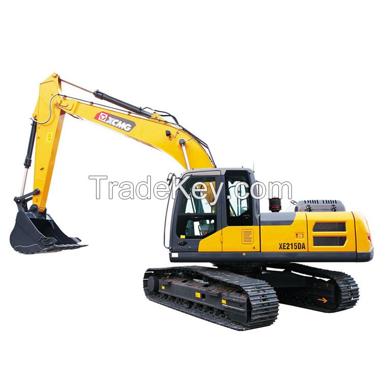 Chinese Top Brand XCM G XE215DA 20 Ton 1cbm Bucket Track Chain Excavator