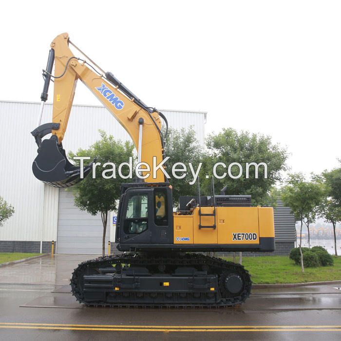 High Quality XCM-G 70ton XE700DF Mining Excavator with Cheap Price