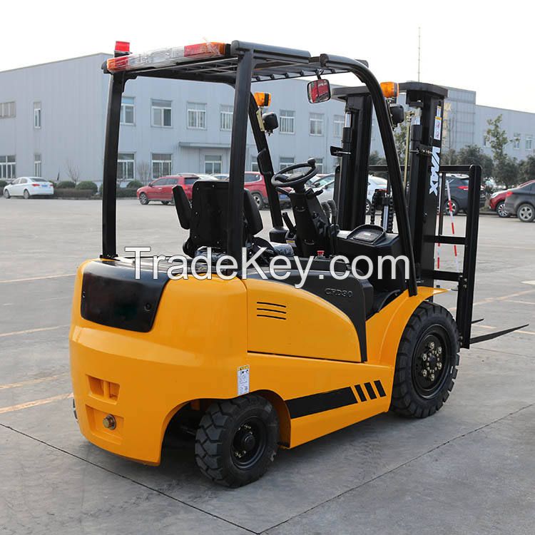 China 4 X 4 Forklift CPD35 3500kg Electric Fork-lift Truck Factory Price