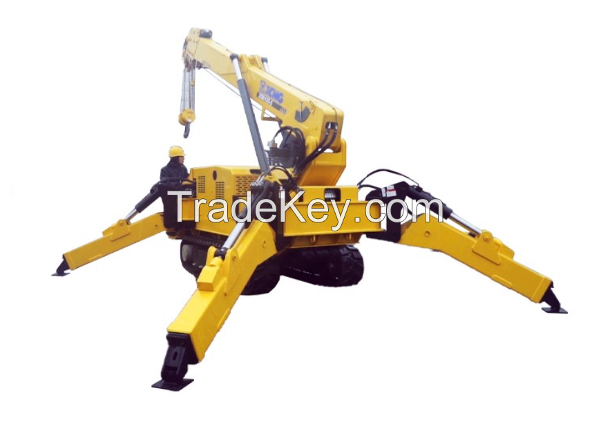 Xuzhou Made 5ton Spider Crane ZQS125-5