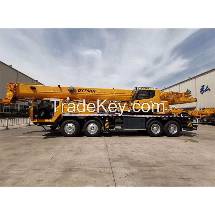 Hot Sale 70ton Truck Mobile Crane QY70KH