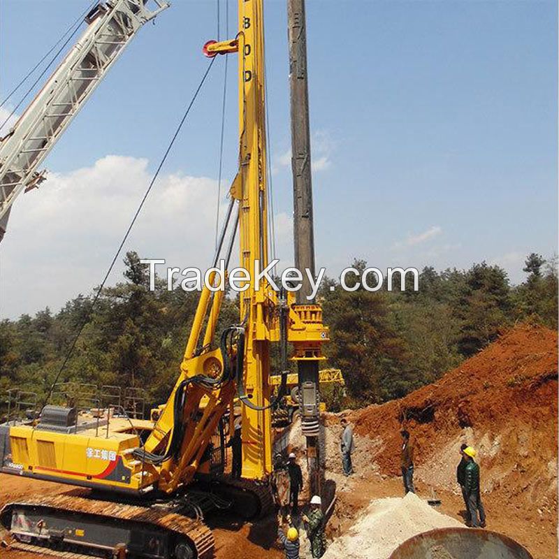 China Famous Supplier XR260D 200kN Crawler Hydraulic Rotary Drilling Rig