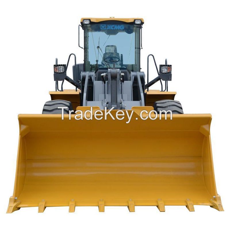 Chinese Wheel Loader LW500FV with Grasping Grass for Sale; Mini Backhoe Loader for Sale