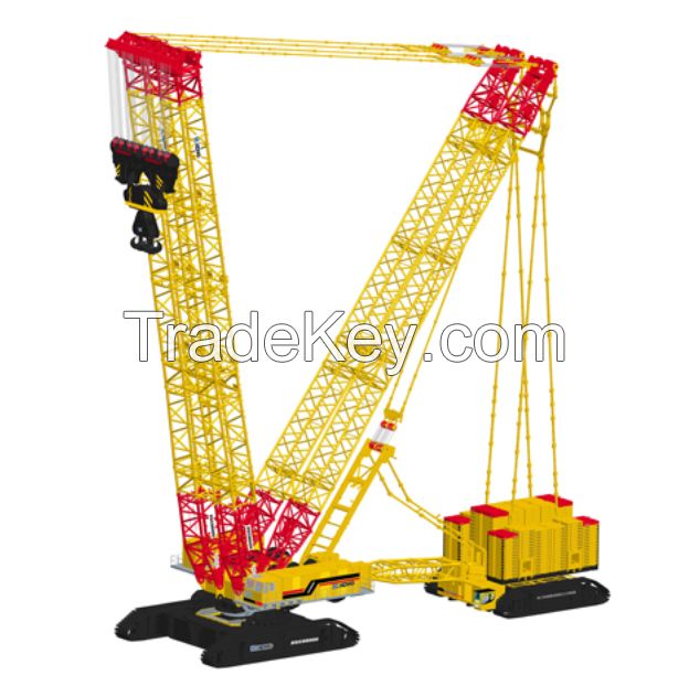 Largest 3600t XGC88000 Wind Power Hydraulic Bridge Lattice Boom Crawler Crane for Sale