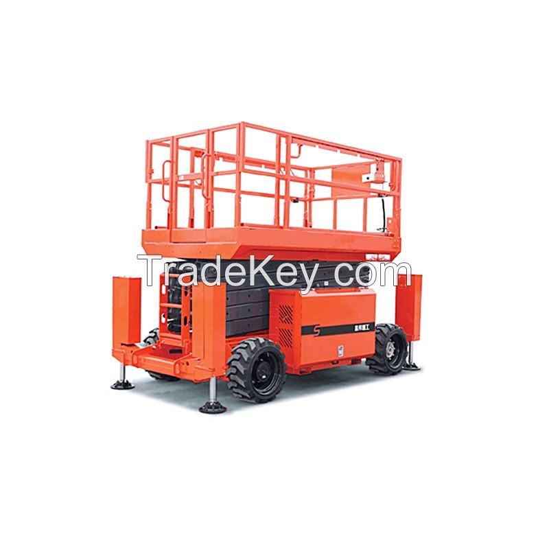 Cheap Second Hand Hydraulic Stationary Scissor Lift CMJC1218D