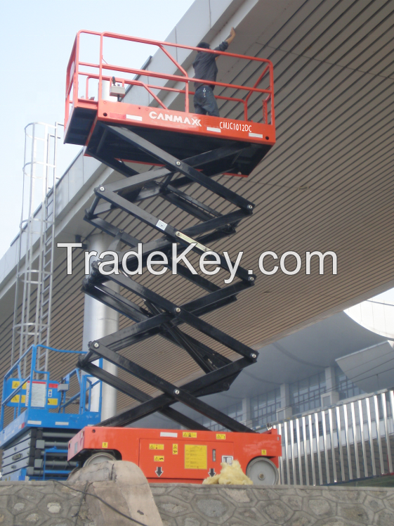 High Performance CMJC0808DC Aerial Work Platform Aluminum Hydraulic Scissor Lift for Sale