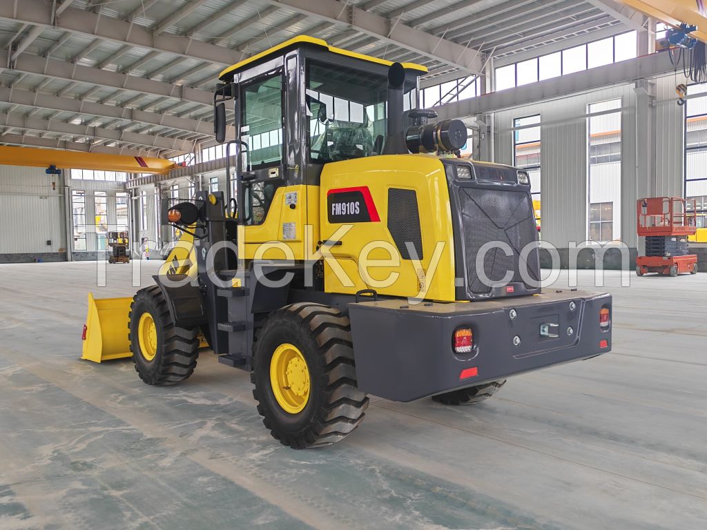 Factory Price FMAN 1t Small Wheel Loader FM912 for Sale