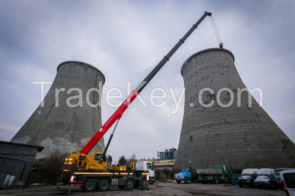 25ton SPC250 Telescoping Boom Truck Mounted Crane for Sale