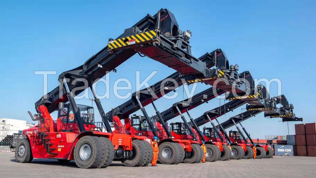 10t 16m SRSC1009-6E Lifting Height Reach Stackers Factory Price