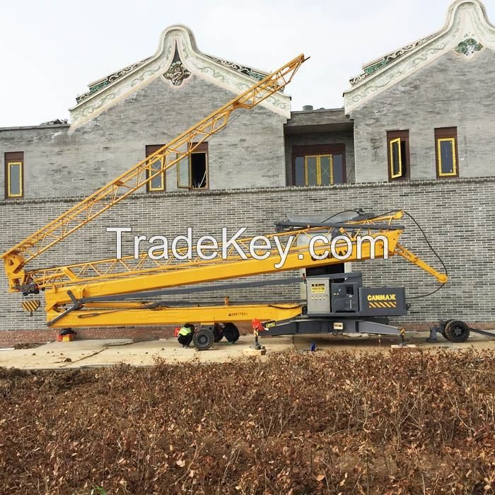 1 Ton Mini Self Erection Tower Crane for Sale