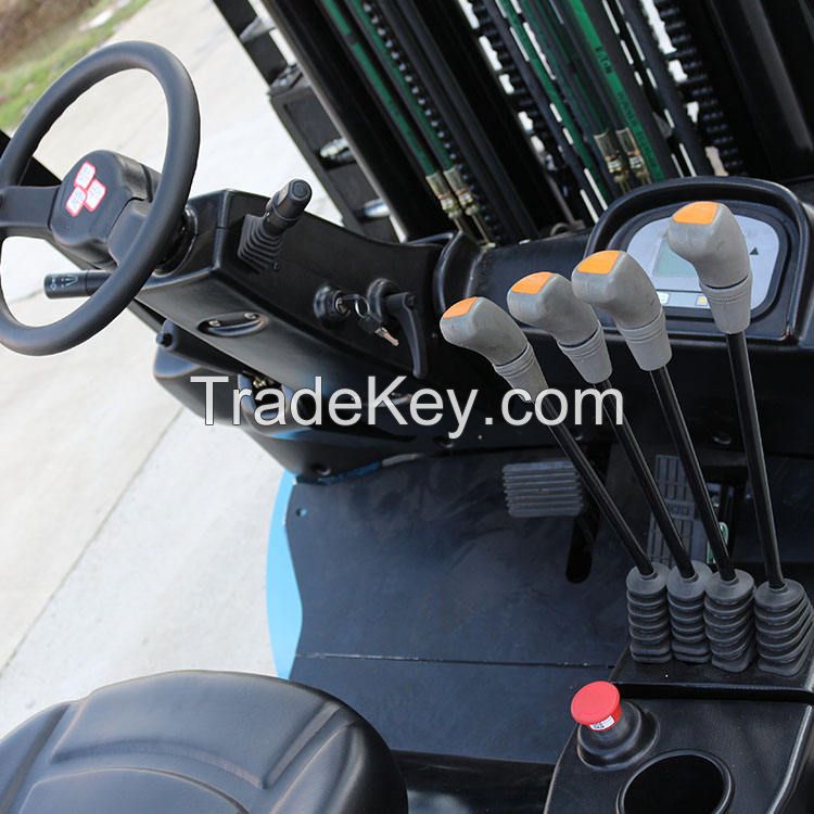 China 4 X 4 Forklift CPD35 3500kg Electric Fork-lift Truck Factory Price