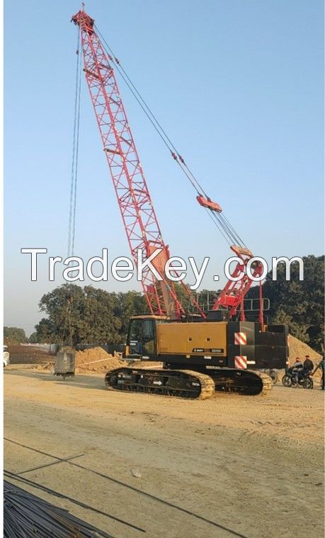Top Brand SCC750A-6 75 Ton Mini Crawler Crane for Sale