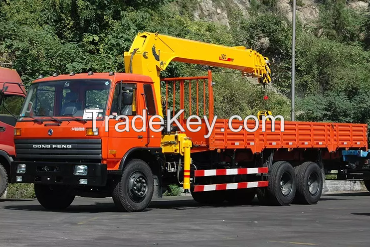 Official Brand XCM-G Truck Mounted Crane SQS100-4 4Ton Telescoping Boom for Sale