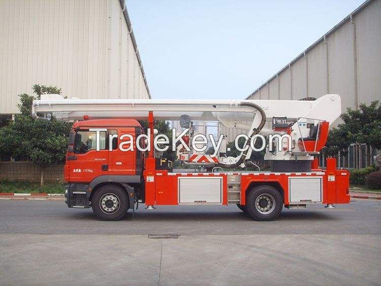 High Quality XCM G 34m DG34G1 Aerial Platform Fire Fighting Truck