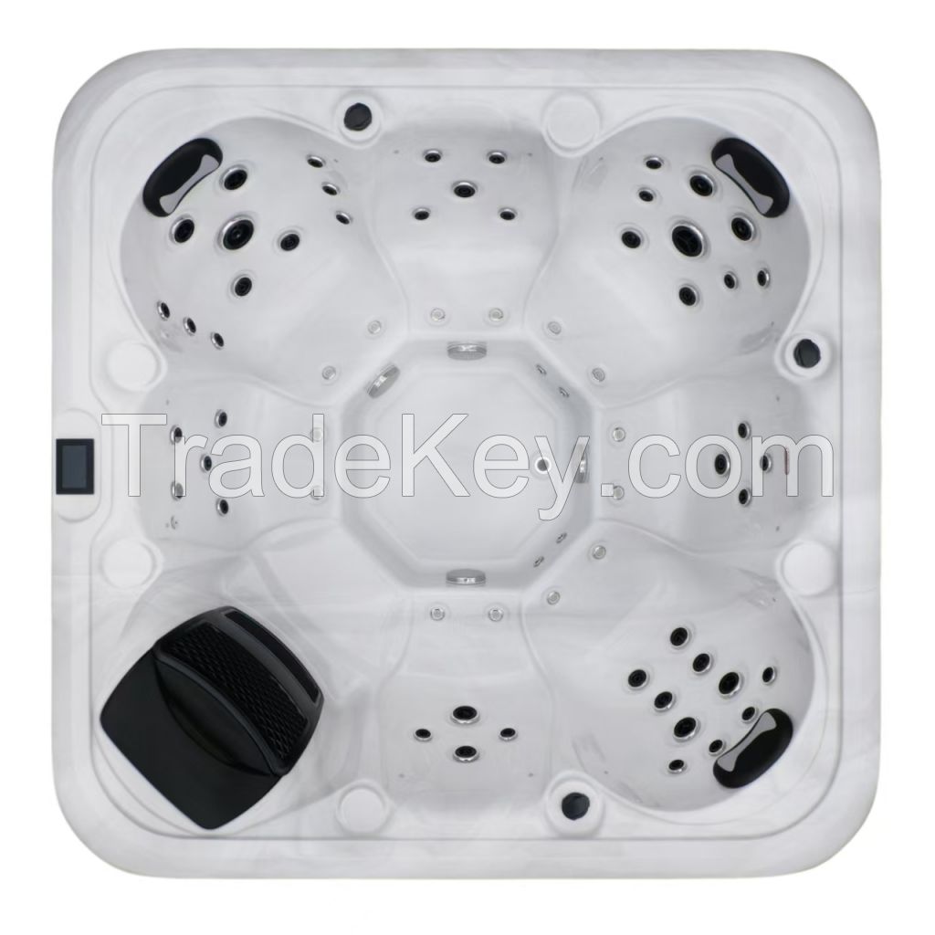 8 Person whirlpool backyard hot tub
