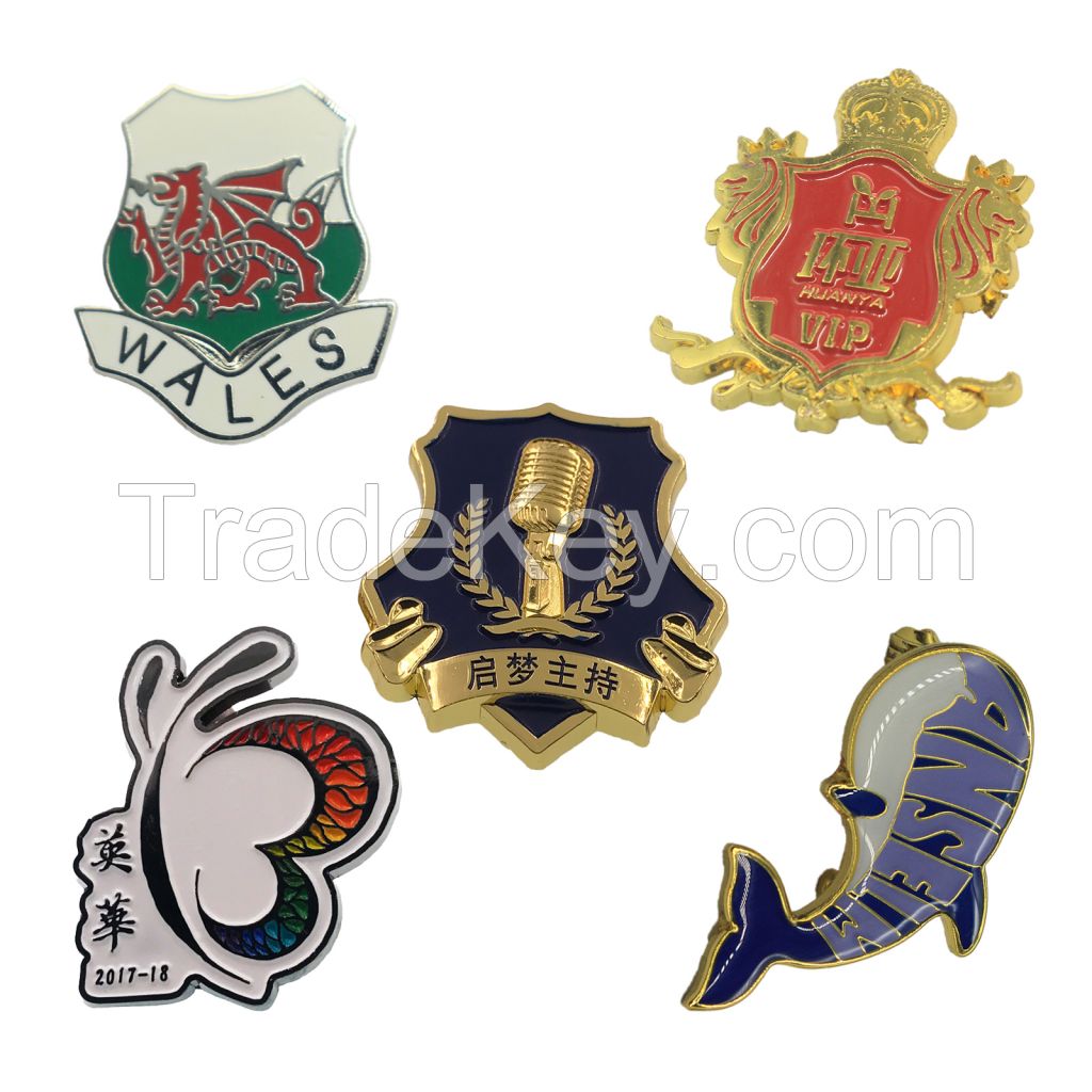 Customized metal badge, school emblem, company emblem, logo, commemorative coin, class emblem, badge, brooch, cartoon coin, nameplate, customized