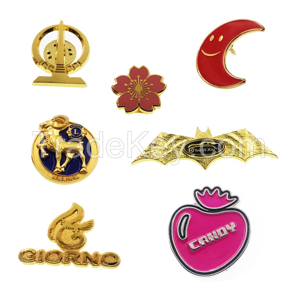 Customized metal badge, school emblem, company emblem, logo, commemorative coin, class emblem, badge, brooch, cartoon coin, nameplate, customized
