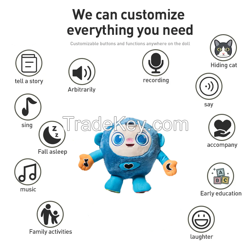 Custom Plush Toy Free Sample Lowest Price Best Quality Low MOQ Custom Plush Keychain Plush Doll Custom Plushie