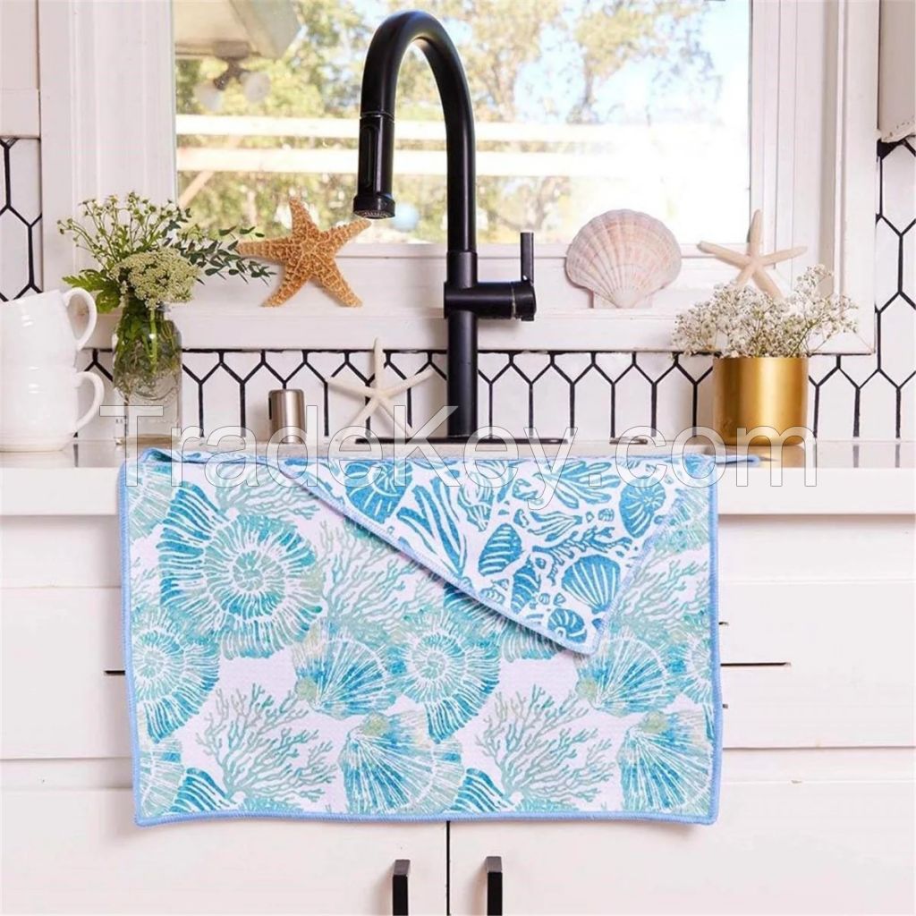 CUSTOM LOGO BATHROOM KITCHEN TEA HAND TOWEL