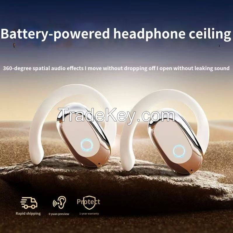 2025 Open Bluetooth headphones with wireless sports earbuds offering ultra-long battery life