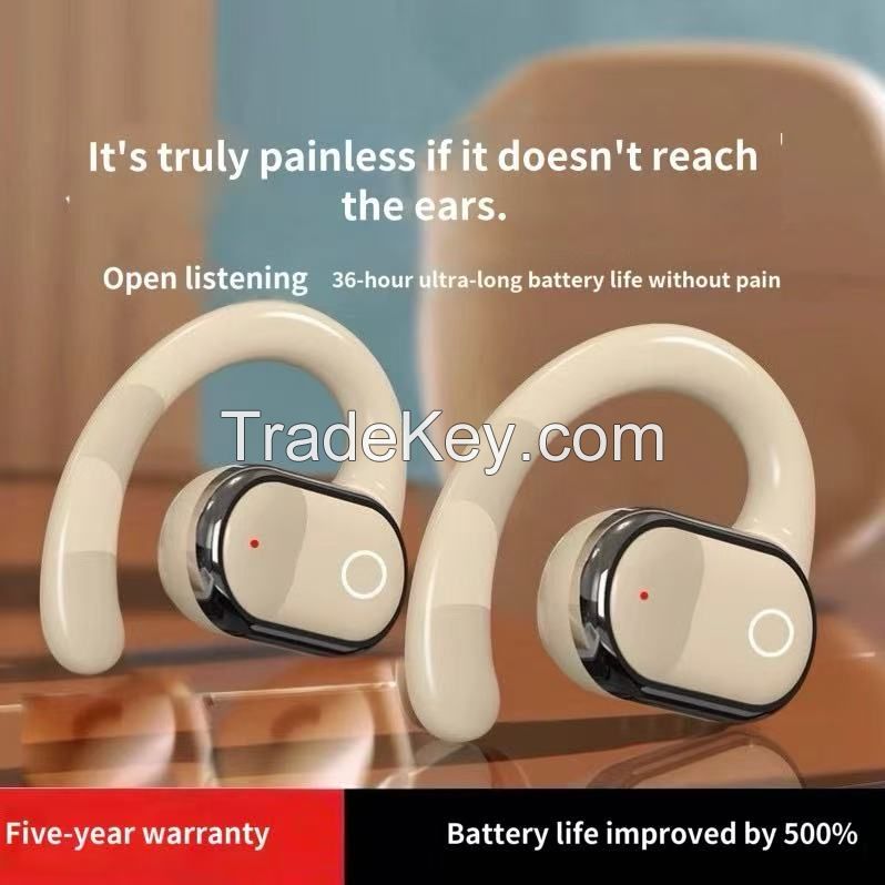 2025 Open Bluetooth headphones with wireless sports earbuds offering ultra-long battery life