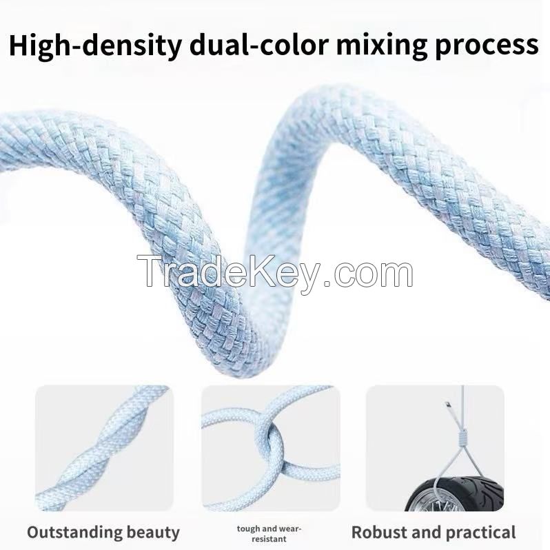 Data cable 6A is compatible with Huawei Honor Xiaomi vivo fast-charging phone Nova7 charging cable for iPhone.