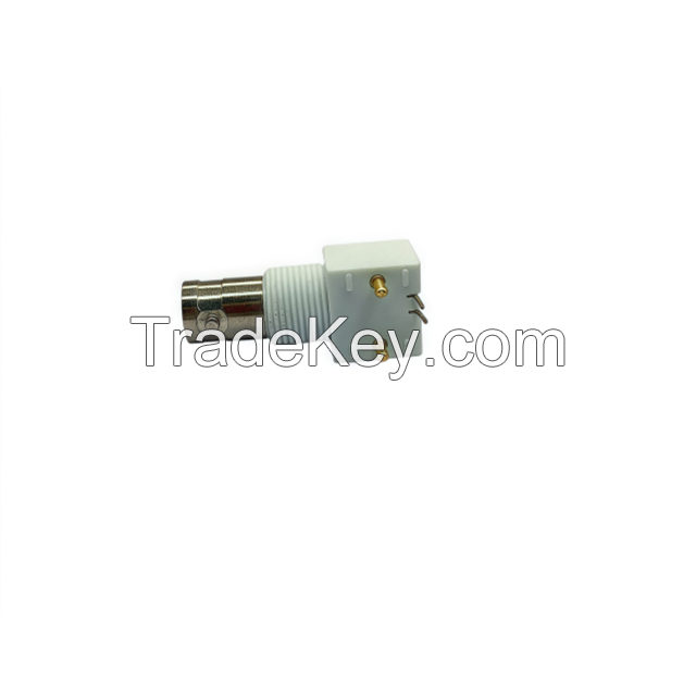 Premium BNC-KYWE RF Coaxial Connector - Full Copper White Glue for CCTV/Audio/Video - High-Speed Durable Connection