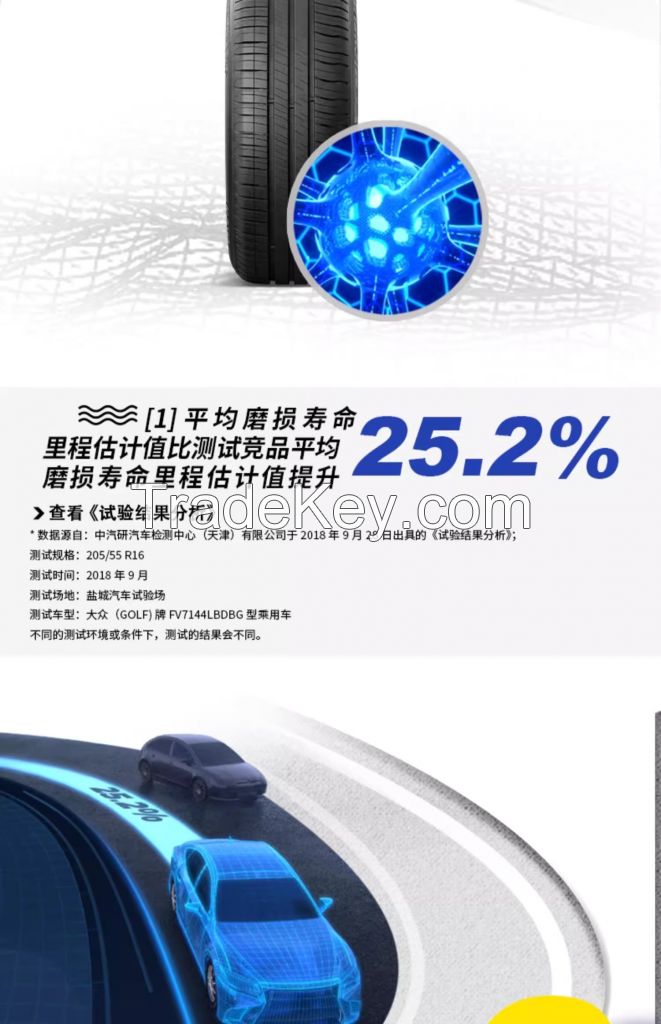 GrapeTree Tire 205/55R16 91V top speed 2 compatible with Volkswagen Lavida Golf and Envision Emgrand