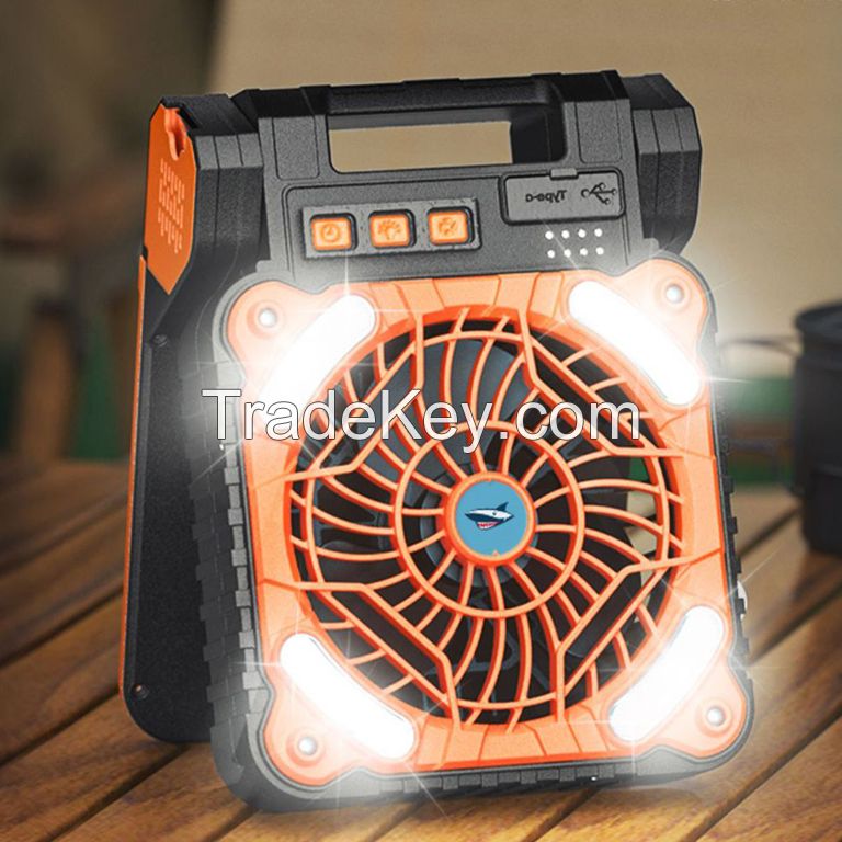 Portable Solar Camping Fan