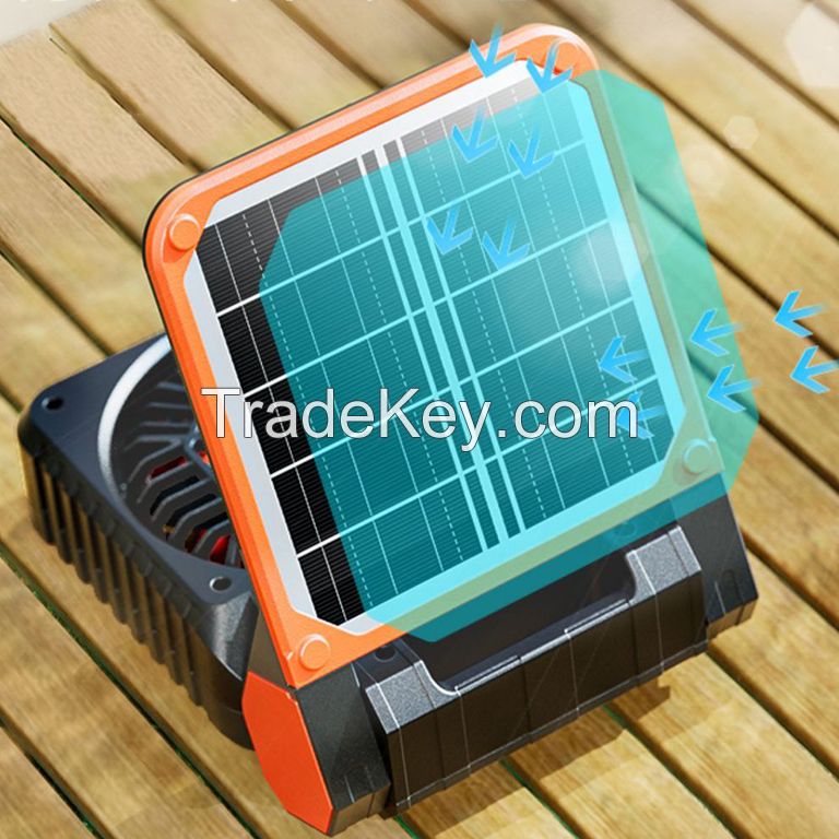 Portable Solar Camping Fan
