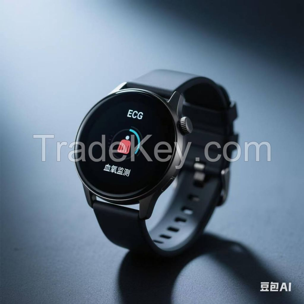 Smart Watch with ECG and Blood Oxygen Monitoring