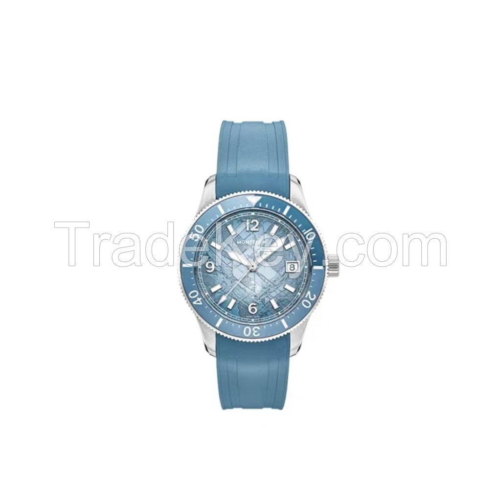Authentic jade watch for men, automatic mechanical, waterproof, retro watch