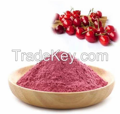 00% Pure Tart Cherry Extract Powder Natural Montmorency Cherry Concentrate