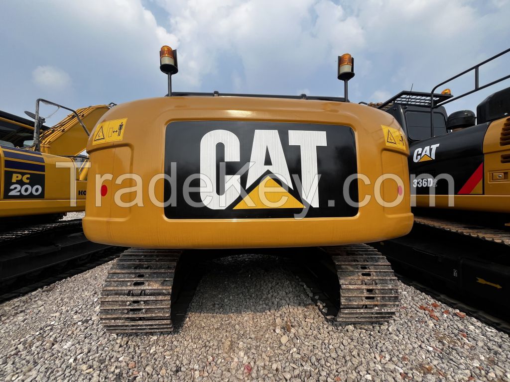 Used Caterpillar 320D Excavator Komatsu PC200 Hitachi ZX200 Original Excavator