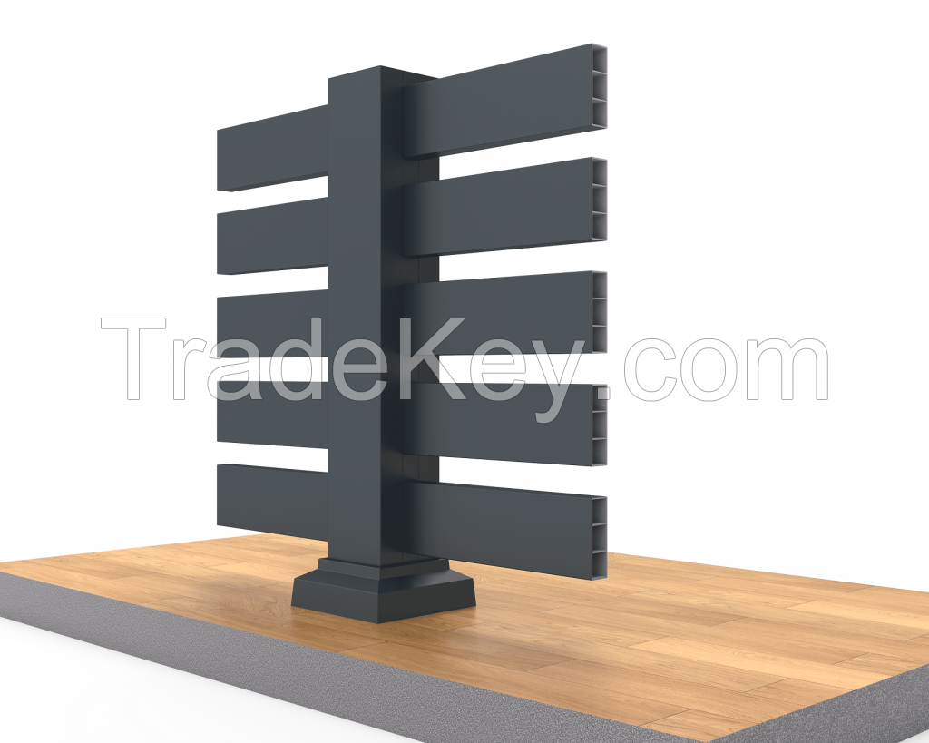 Aluminum Profile Fences Frame Extrusion Anodized, Customized Design