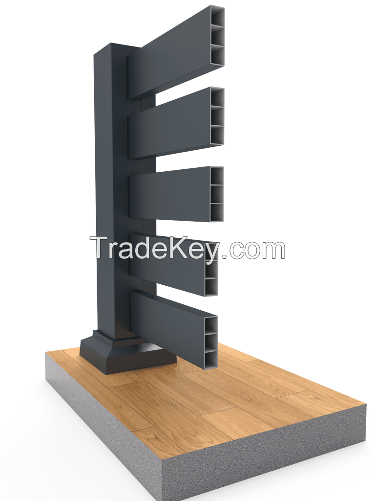 Aluminum Profile Fences Frame Extrusion Anodized, Customized Design
