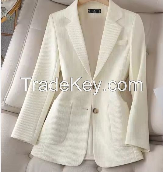 High-quality long-sleeved ladies office business women's suit jacket